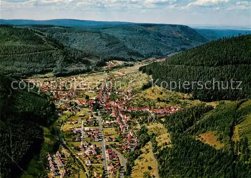 AK / Ansichtskarte Calmbach_Enz Fliegeraufnahme Calmbach Enz