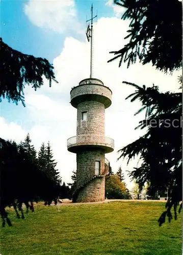 AK / Ansichtskarte Brendturm am Hoehenweg Pforzheim Basel Brendturm