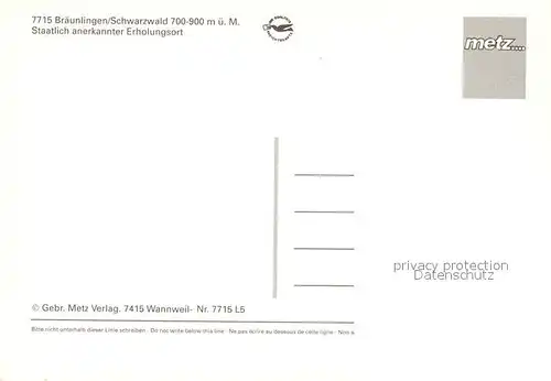 AK / Ansichtskarte Braeunlingen Stadttor Braeunlingen