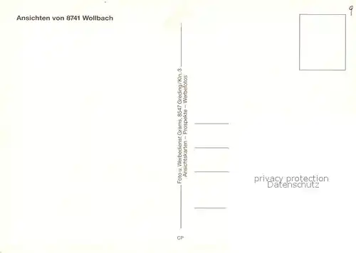 AK / Ansichtskarte Wollbach_Bad_Neustadt Stadtblick Halle Kirche Mariengrotte Wollbach_Bad_Neustadt