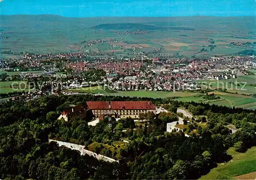 AK / Ansichtskarte Weissenburg_Bayern Fliegeraufnahme mit Wuelzburg Weissenburg Bayern