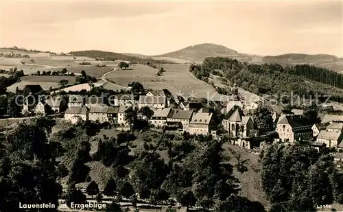 AK / Ansichtskarte Lauenstein_Erzgebirge Panorama Lauenstein_Erzgebirge