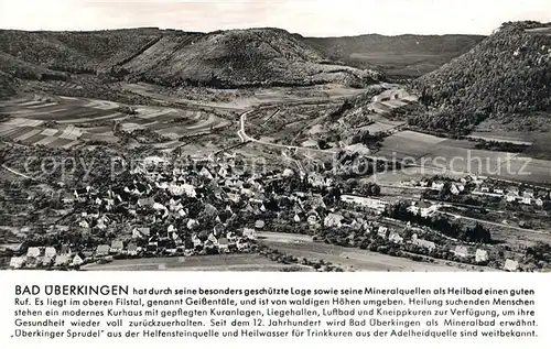 AK / Ansichtskarte Bad_ueberkingen Fliegeraufnahme Bad_ueberkingen