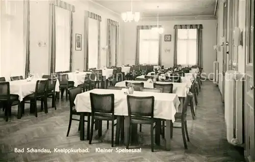 AK / Ansichtskarte Bad_Schandau Kneippkurbad Kleiner Speisesaal Bad_Schandau