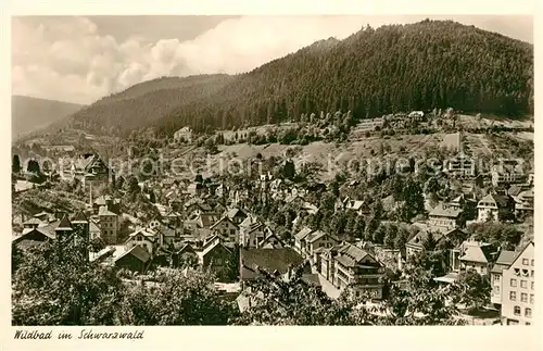 AK / Ansichtskarte Bad_Wildbad Panorama Kurort im Schwarzwald Bad_Wildbad