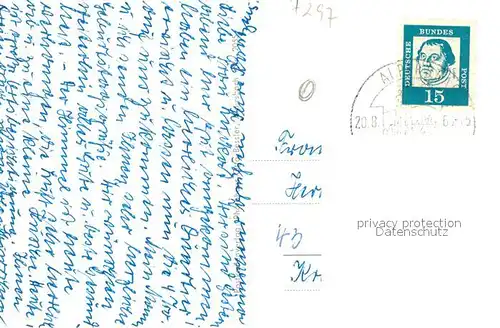 AK / Ansichtskarte Alpirsbach Stadtpanorama Schwarzwald Chronik Alpirsbach