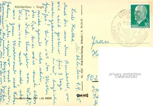 AK / Ansichtskarte Muehlleithen_Klingenthal Panorama Muehlleithen_Klingenthal