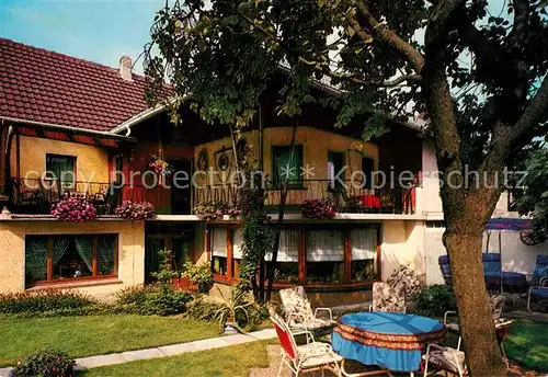 AK / Ansichtskarte Bleiwaesche Pension Heinrichs Garten Bleiwaesche