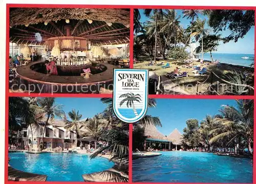 AK / Ansichtskarte Mombasa Severin Sea Lodge Swimming Pool Beach Mombasa