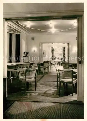 AK / Ansichtskarte Bad_Laasphe Karl Weiss Erholungsheim Aufenthaltsraeume Bad_Laasphe