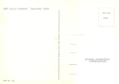 AK / Ansichtskarte Hetzdorf_Halsbruecke Teilansicht Kurort Tharandter Wald Hetzdorf Halsbruecke