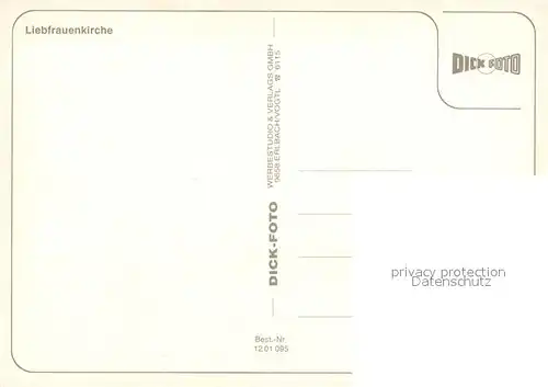 AK / Ansichtskarte Bautzen Liebfrauenkirche Bautzen