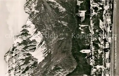 AK / Ansichtskarte Fuessen_Allgaeu Panorama Schlicke Fuessen Allgaeu