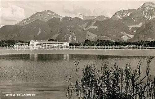 AK / Ansichtskarte Chiemsee Rasthaus Chiemsee