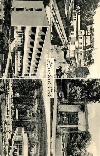 AK / Ansichtskarte Orb_Bad Kurhaus Anlagen Neuer Sprudel Diaet Sanatorium Konzerthalle Orb_Bad