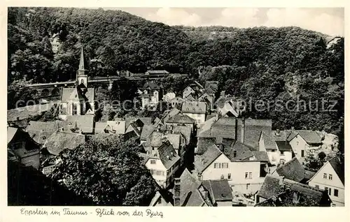 AK / Ansichtskarte Eppstein_Taunus Blick von der Burg Panorama Eppstein_Taunus