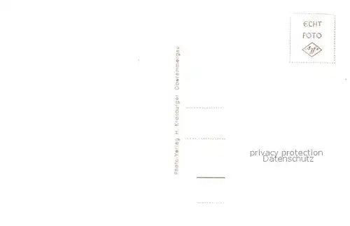 AK / Ansichtskarte Oberammergau Dedlerstrasse Kofel Oberammergau