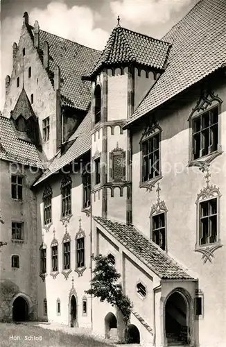 AK / Ansichtskarte Fuessen_Allgaeu Schloss Fuessen Allgaeu