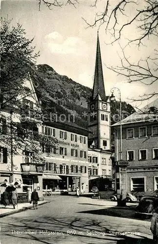 AK / Ansichtskarte Hofgastein Strassenpartie Hofgastein