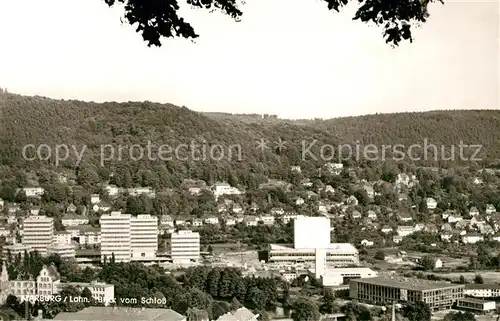 AK / Ansichtskarte Marburg_Lahn Blick vom Schloss Marburg_Lahn