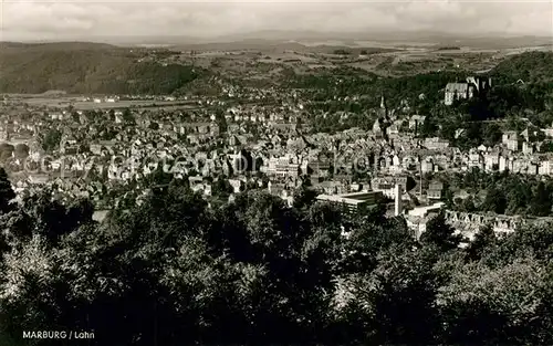 AK / Ansichtskarte Marburg_Lahn Panorama Marburg_Lahn