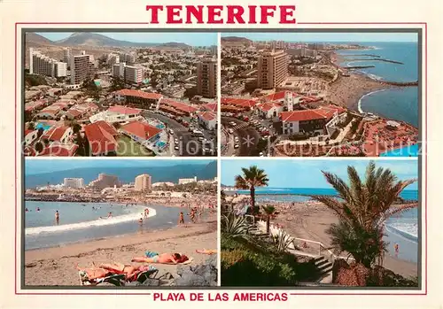 AK / Ansichtskarte Playa_de_las_Americas Strand Panoramen Playa_de_las_Americas