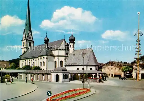 AK / Ansichtskarte Prien_Chiemsee Pfarrkirche Prien Chiemsee
