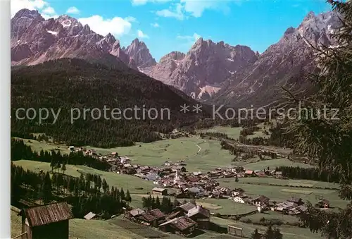 AK / Ansichtskarte Moos_Sexten Panorama Moos Sexten