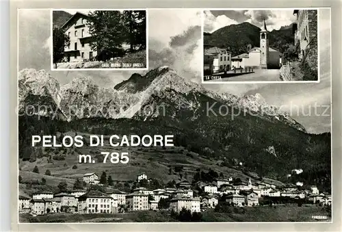 AK / Ansichtskarte Cadore Panorama Chiesa Casa Regina degli Angeli Cadore