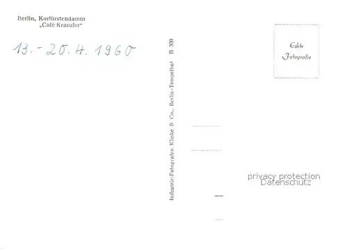 AK / Ansichtskarte Berlin Cafe Kranzler Kurfuerstendamm Abend Berlin