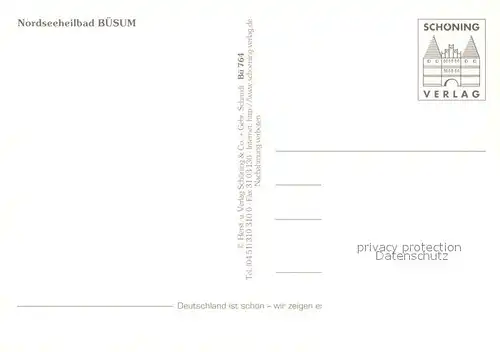 AK / Ansichtskarte Buesum_Nordseebad Leuchtturm Hafen Strand Segelbootanlegestelle Panoramakarte Buesum_Nordseebad