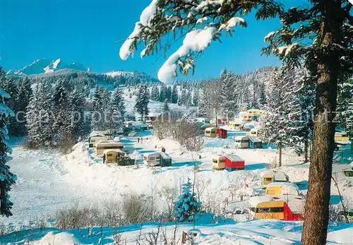 AK / Ansichtskarte Kruen Wintercampingplatz Tennsee Kruen