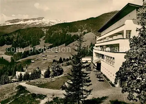 AK / Ansichtskarte Riezlern_Kleinwalsertal_Vorarlberg Hochgebirgsklinik Backer Riezlern_Kleinwalsertal