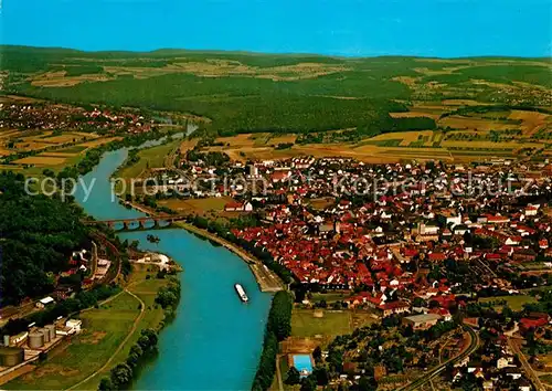 AK / Ansichtskarte Marktheidenfeld Fliegeraufnahme Marktheidenfeld