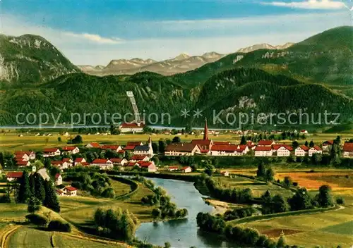 AK / Ansichtskarte Grossweil Kloster Schlehdorf Walchensee Kraftwerk  Grossweil
