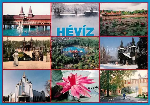 AK / Ansichtskarte Heviz Stadtansichten Heviz