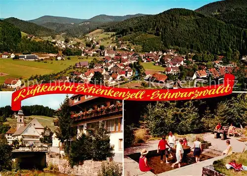 AK / Ansichtskarte Schenkenzell Panorama Kneippkur Schenkenzell