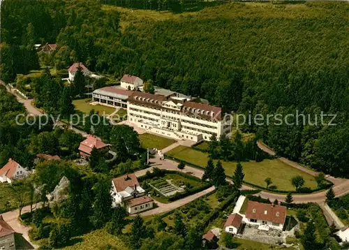 AK / Ansichtskarte Hochwaldhausen_Ilbeshausen Fliegeraufnahme Genesungsheim AOK Kassel Hochwaldhausen