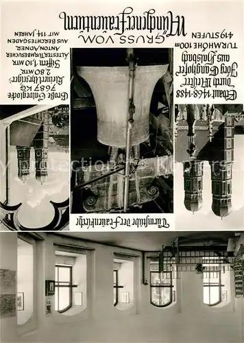 AK / Ansichtskarte Muenchen Frauenturm Turmstube Frauenkirche Grosse Salveglocke Muenchen