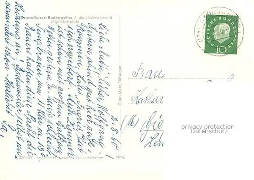 AK / Ansichtskarte Badenweiler Minigolfplatz Badenweiler