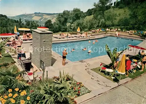 AK / Ansichtskarte Badenweiler Schwimmbad Hotel Roemerbad Badenweiler