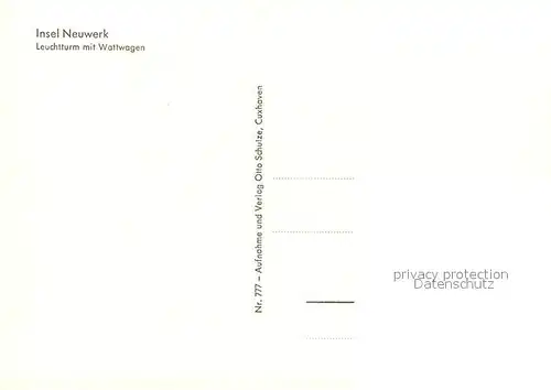 AK / Ansichtskarte Insel_Neuwerk Leuchtturm Wattwagen Insel Neuwerk