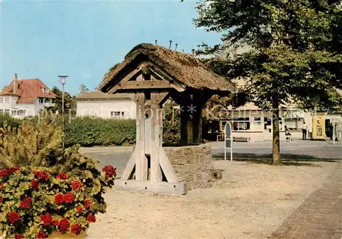 AK / Ansichtskarte Cuxhaven_Duhnen_Nordseebad Dorfbrunnen Cuxhaven_Duhnen