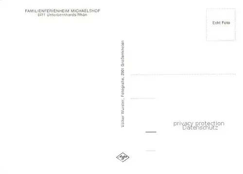 AK / Ansichtskarte Unterbernhards Familienferienheim Michaelshof Unterbernhards