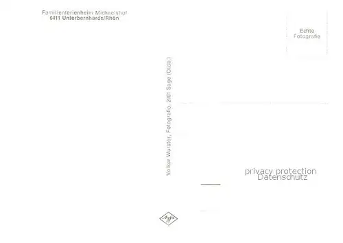 AK / Ansichtskarte Unterbernhards Familienferienheim Michaelshof Unterbernhards