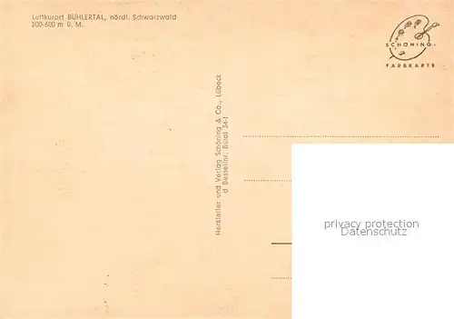 AK / Ansichtskarte Buehlertal  Buehlertal