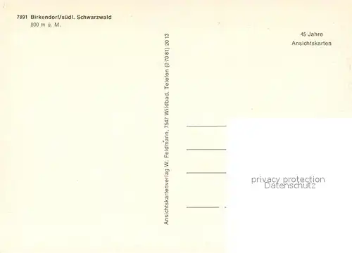 AK / Ansichtskarte Birkendorf Fliegeraufnahme Birkendorf