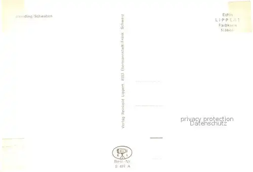 AK / Ansichtskarte Wemding Cafe Fuchs Wemding