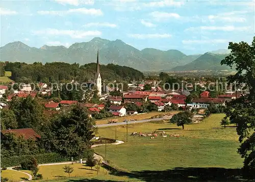 AK / Ansichtskarte Prien_Chiemsee Hochgern Prien Chiemsee