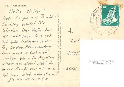 AK / Ansichtskarte Truchtlaching  Truchtlaching